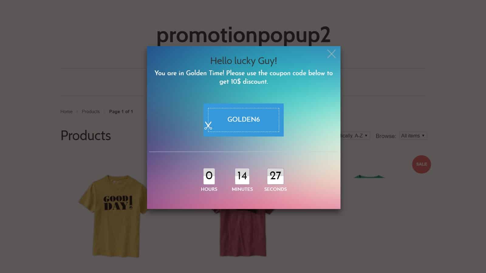 SmartPopup: Promotion Popup