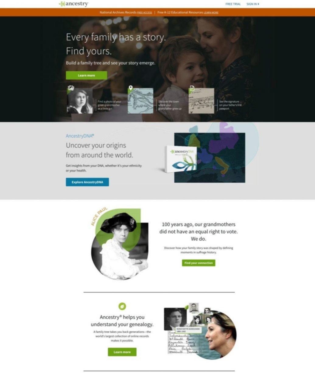 Ancestry DNA Home