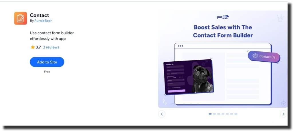 Contact Form builder