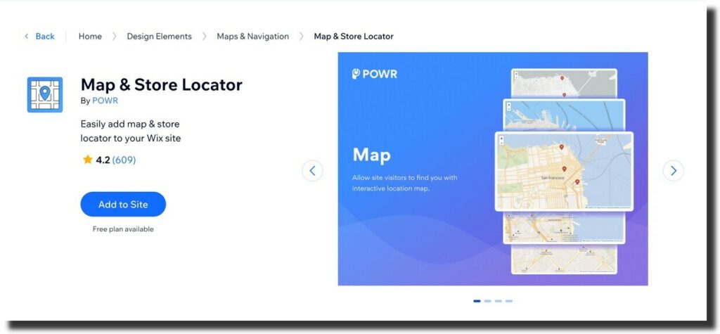 Map & Store Locator