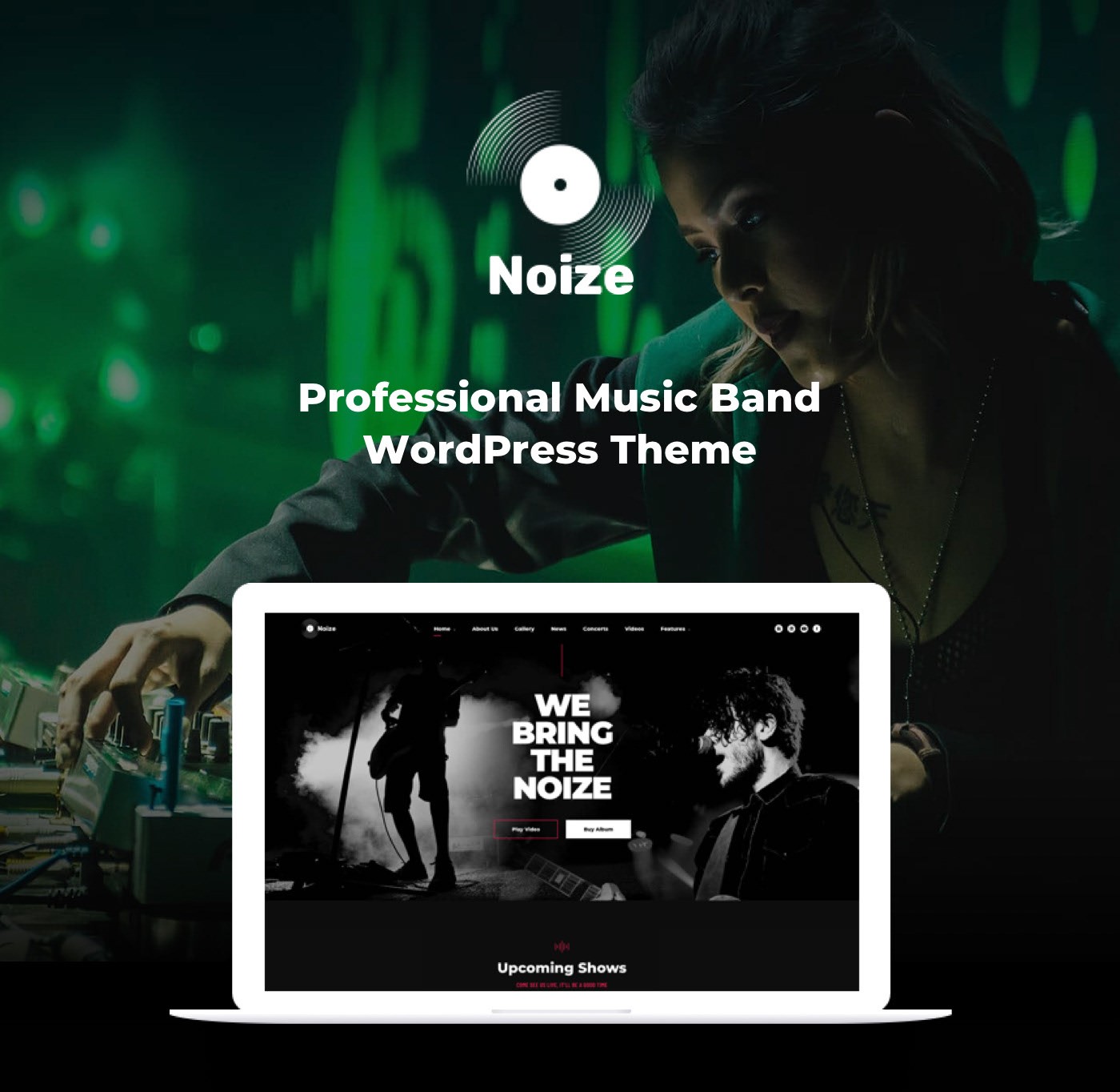 Noize Home Page Banner