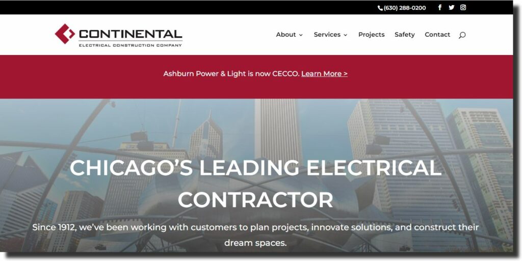 Continental Electrical Construction Company
