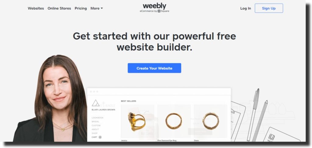Weebly - Squarespace Alternative