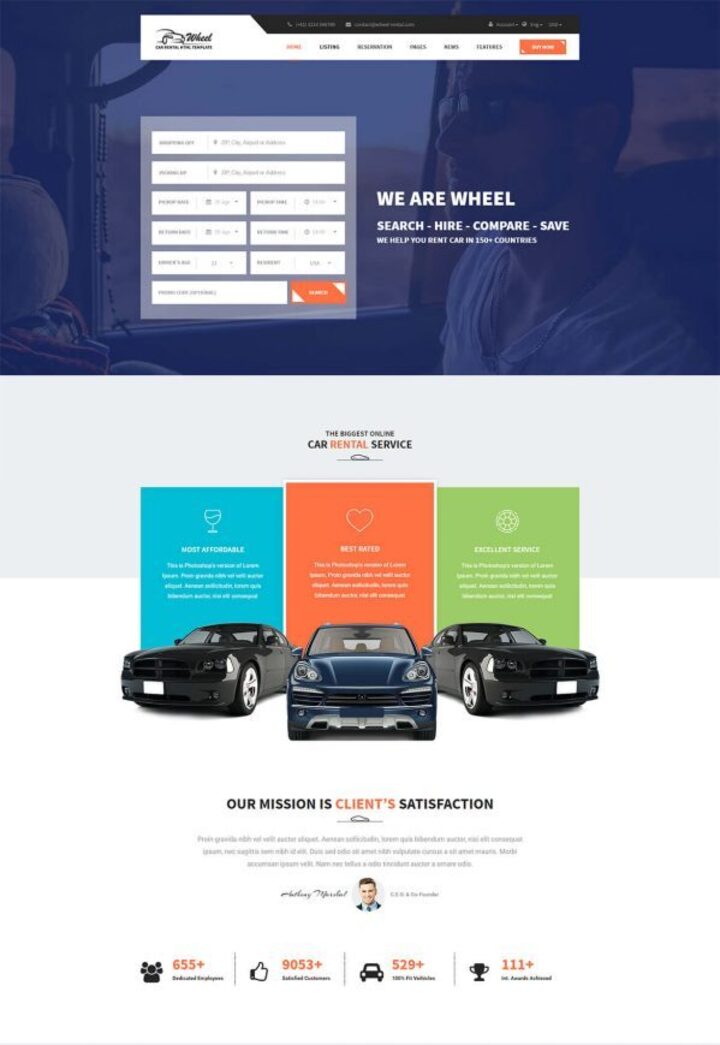 Wheel Home Page