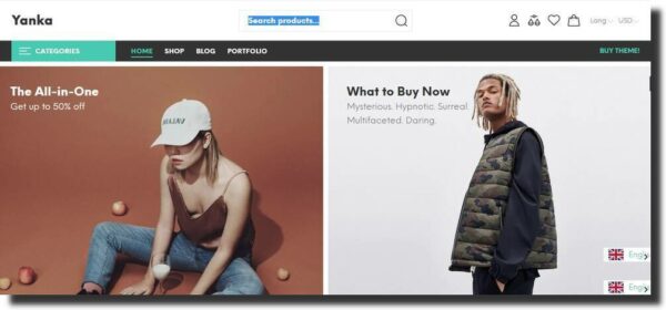 Top 48 Shopify Themes in 2022 - Web Design Agency - Upqode