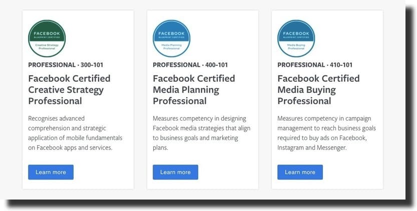 facebook courses