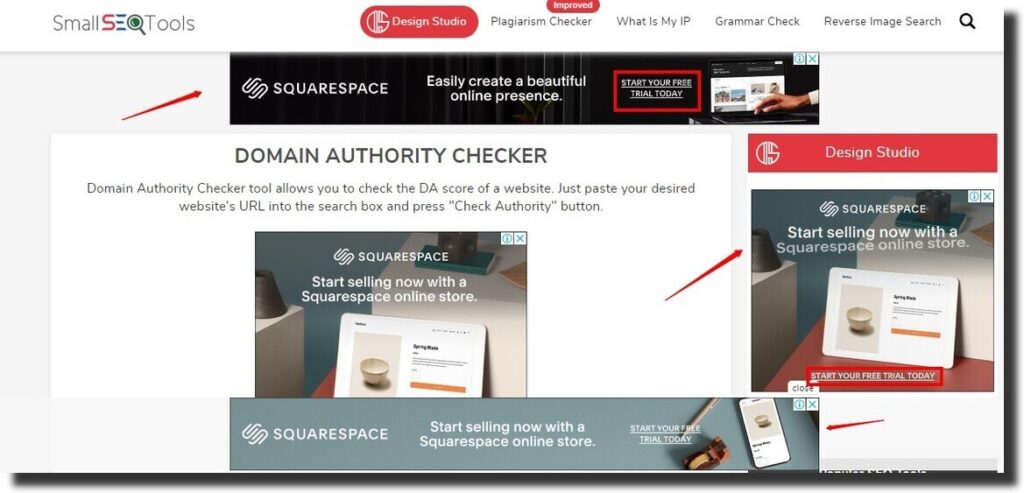 display advertising example