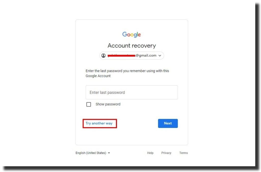 Title Google Account Recovery 22