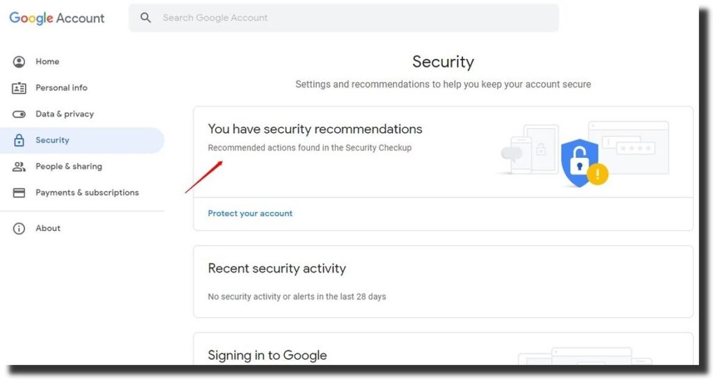 google security