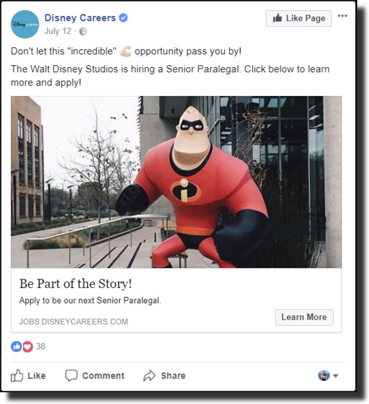 facebook recruiting job ads