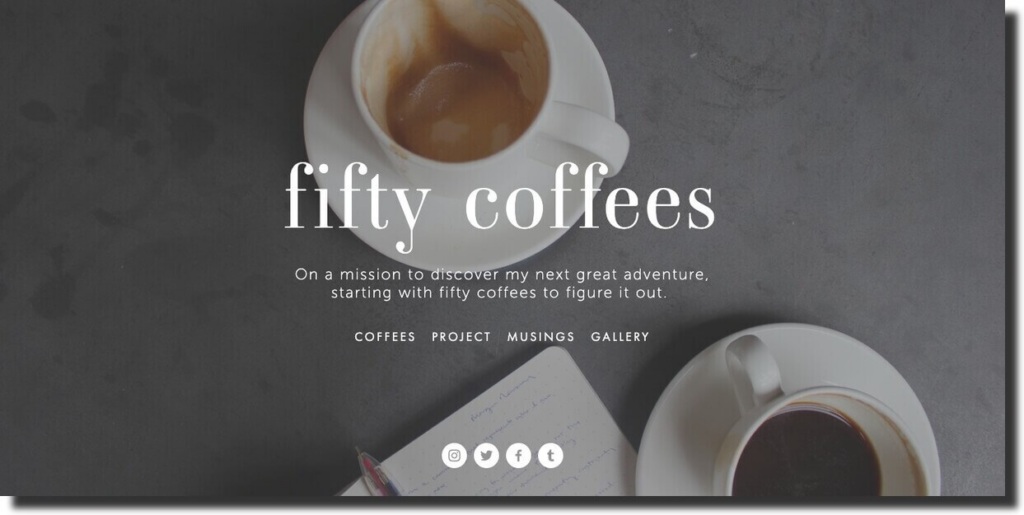 fifty coffees