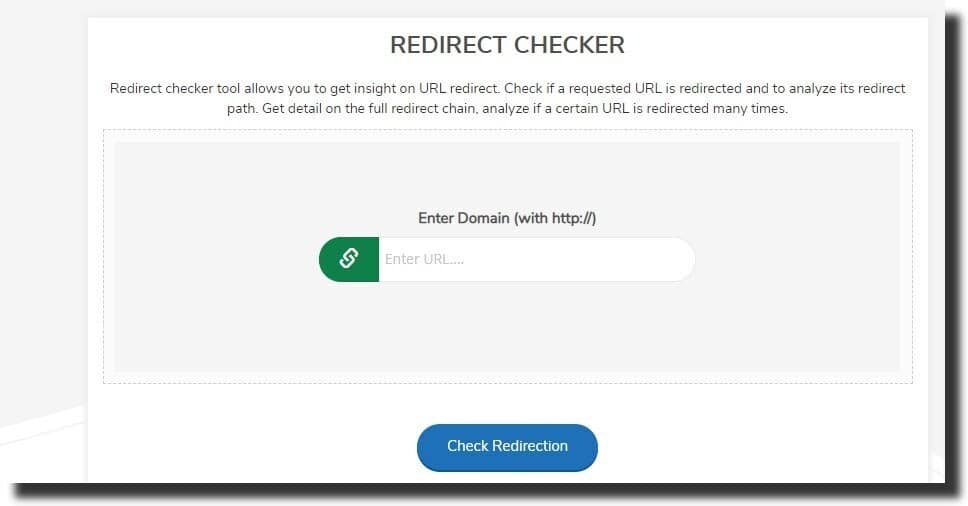 Redirect Checker by SmallSEOTools