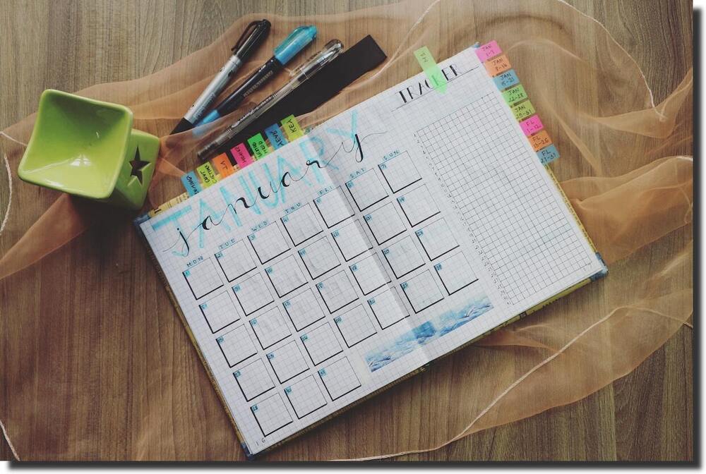 photo of planner
