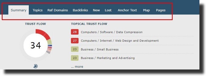 analyse your site's backlink profile