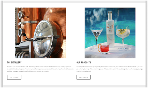website screenshot minimalism + white space Web Design Trends