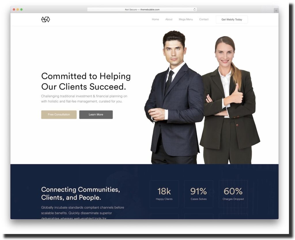 Law Firm Web Template