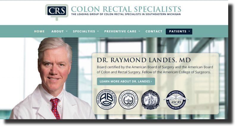 CRS medical website