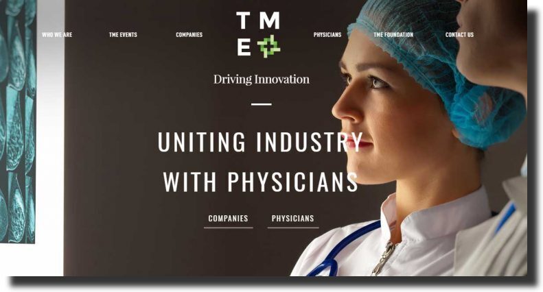 TMEDED medical website design