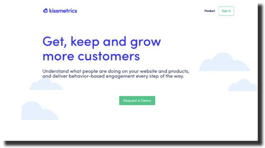 Kissmetrics analytical service provider