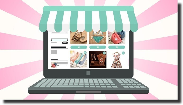 image of ecommerce online shop