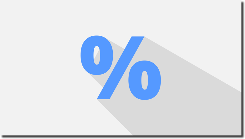 Image of percent