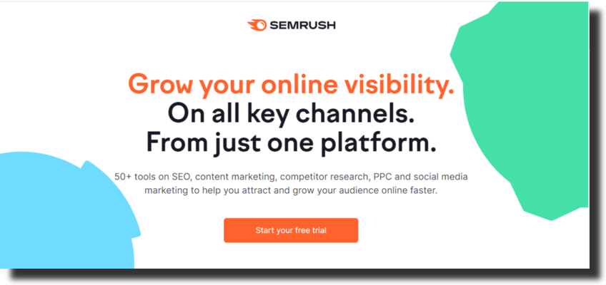 semrush for marketing analytics