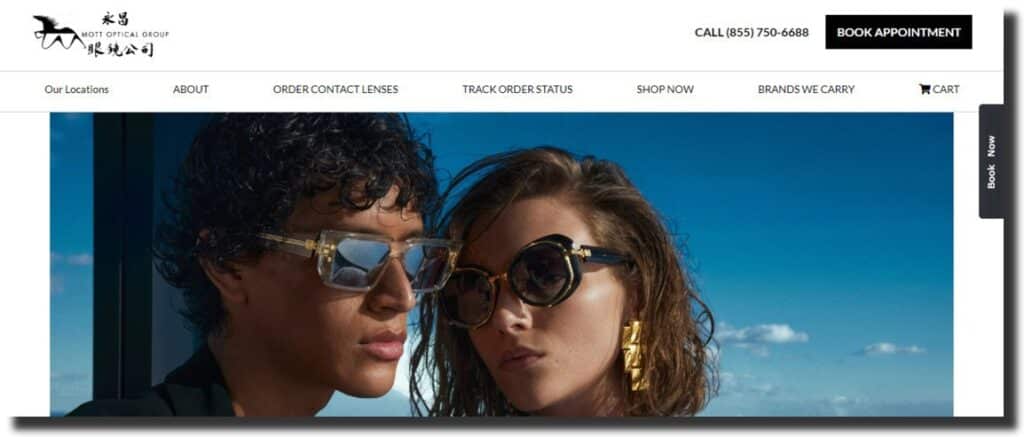  Mott Optical Group - optometry websites