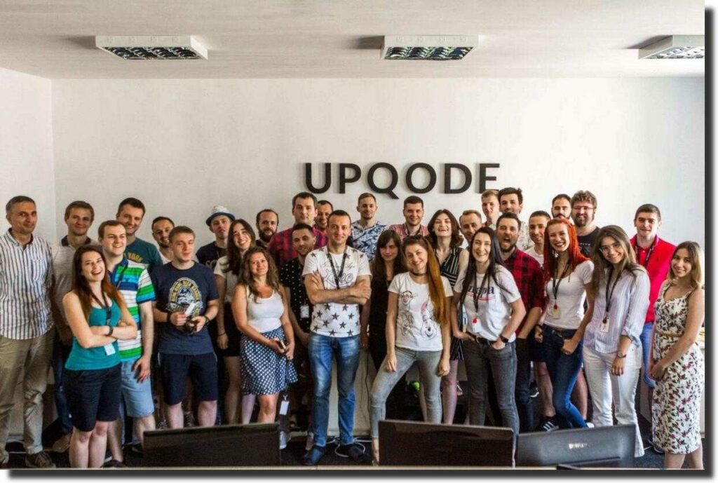 UPQODE team - website maintenance company